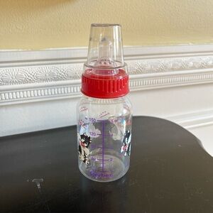 Vintage NWOB Gerber Baby Looney Tunes 5oz baby bottle complete - Baby Sylvester